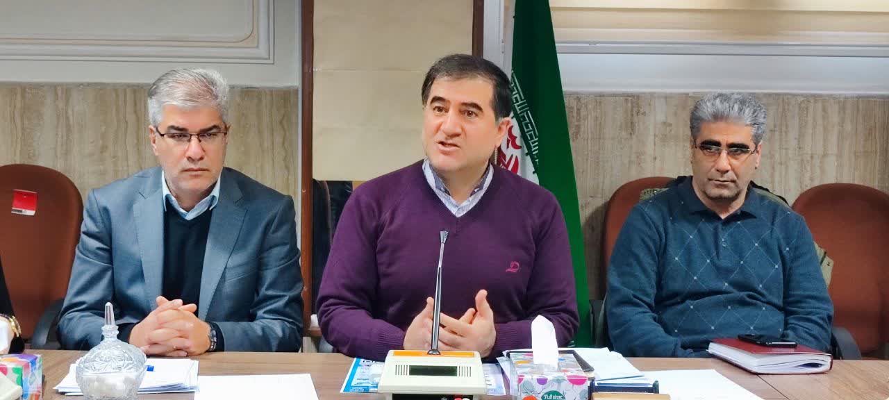 جلسه مدیریت محترم امور پشتیبانی و رفاهی دانشگاه علوم پزشکی تبریز با رابطین بیمه مراکز دانشگاه